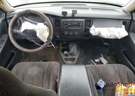 2002 Dodge Dakota Quad Sport z USA, uszkodzony, nr VIN 1B7HG38X72S623687